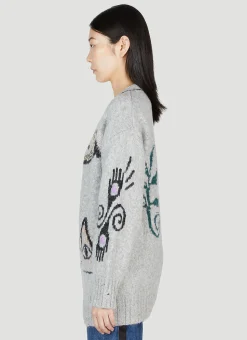 Folklore Embroidery Sweater