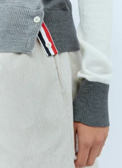 Four-Bar Wool Sweater