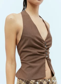 Franziska Halter Neck Top