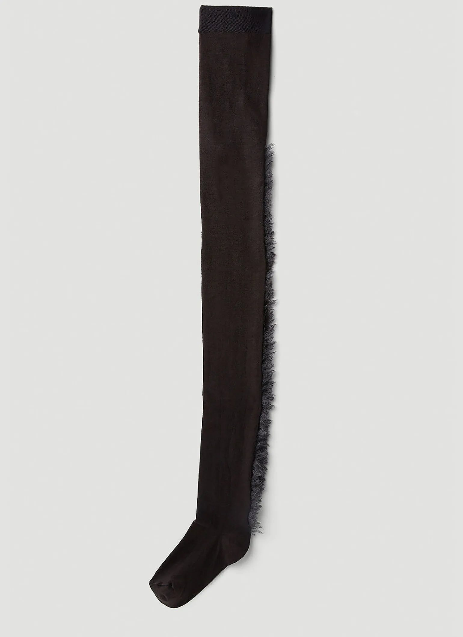 Frayed Trim Tights