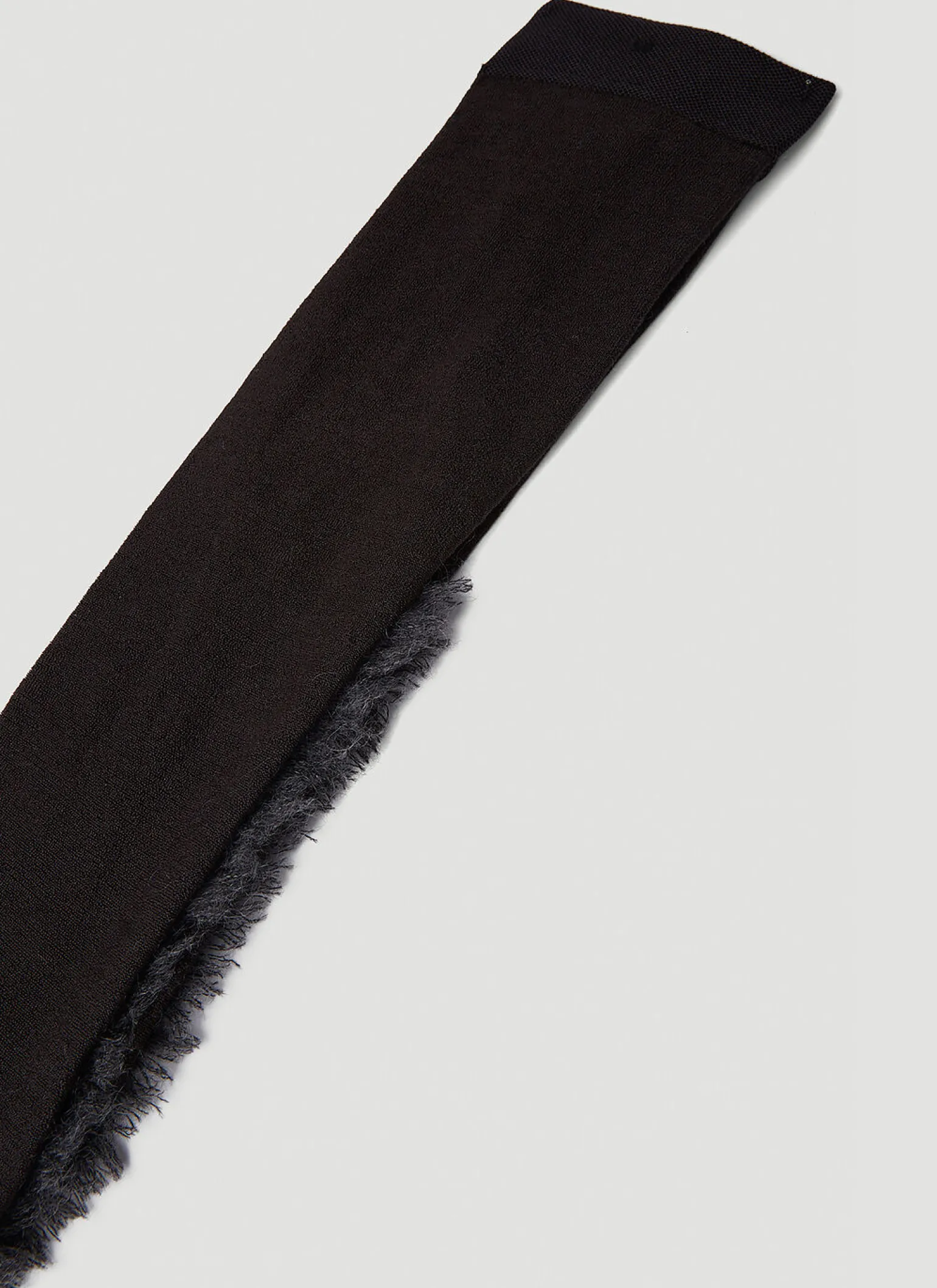 Frayed Trim Tights