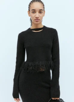 Fringe Hem Sweater