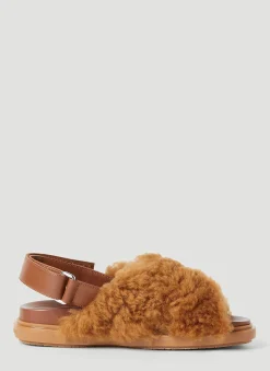 Fussbett Shearling Sandals
