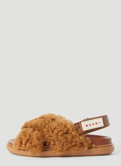 Fussbett Shearling Sandals