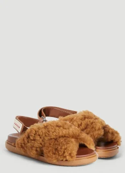 Fussbett Shearling Sandals