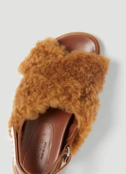 Fussbett Shearling Sandals