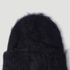 Fuzzy Knit Beanie Hat