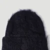 Fuzzy Knit Beanie Hat