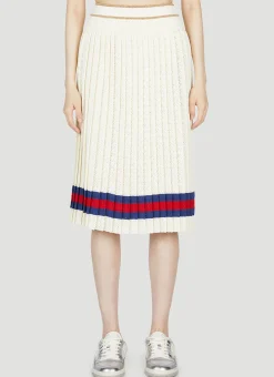 G Rhombus Knit Skirt
