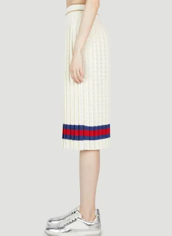 G Rhombus Knit Skirt