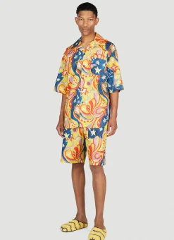Galactic Paradise Bermuda Shorts
