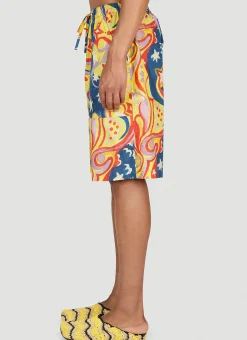 Galactic Paradise Bermuda Shorts