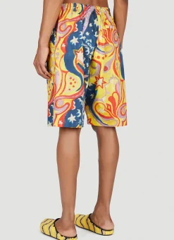 Galactic Paradise Bermuda Shorts