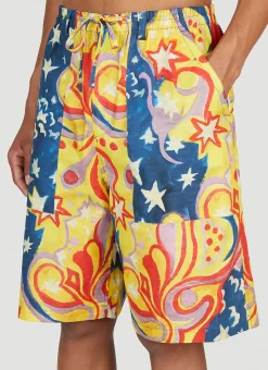 Galactic Paradise Bermuda Shorts