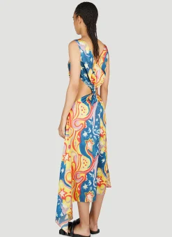 Galactic Paradise Midi Dress