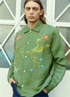 Garden Embroidery Shirt