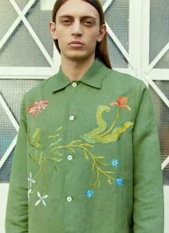 Garden Embroidery Shirt