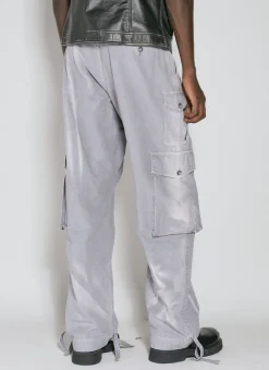 Garment-Dyed Canvas Cargo Pants