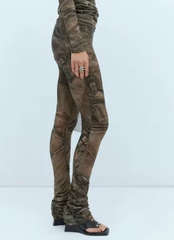 Gathered Stretch Pants