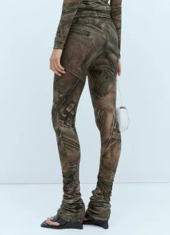 Gathered Stretch Pants
