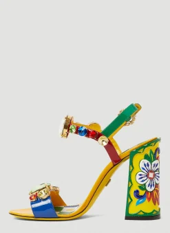 Gemstone Embellished Sandals