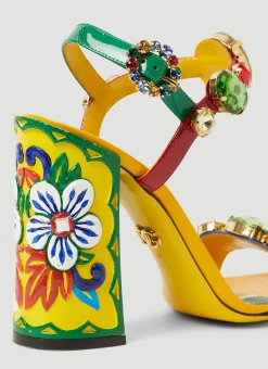 Gemstone Embellished Sandals
