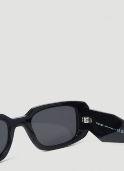 Geometric Frame Sunglasses