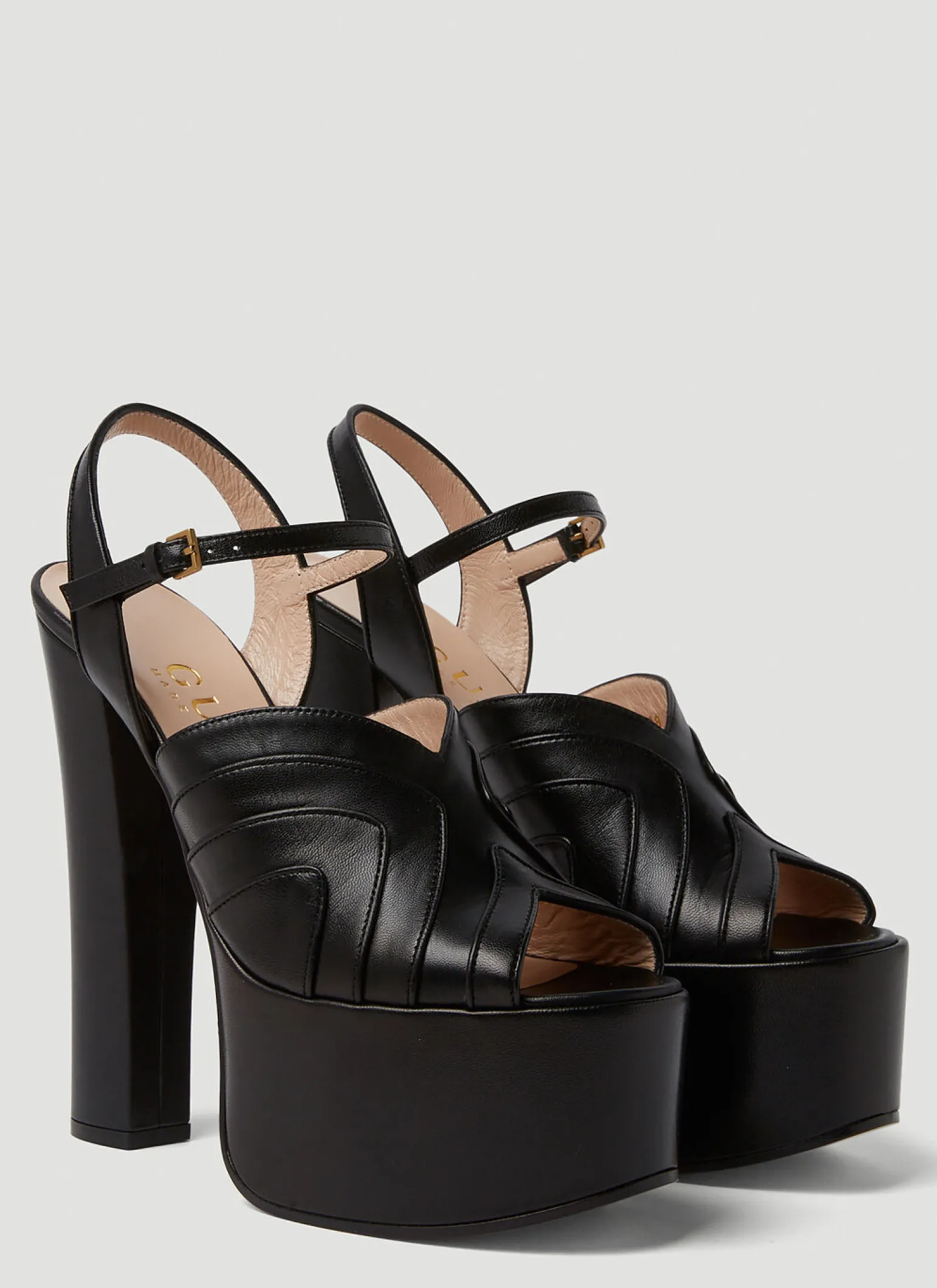 Geometric Platform Heels