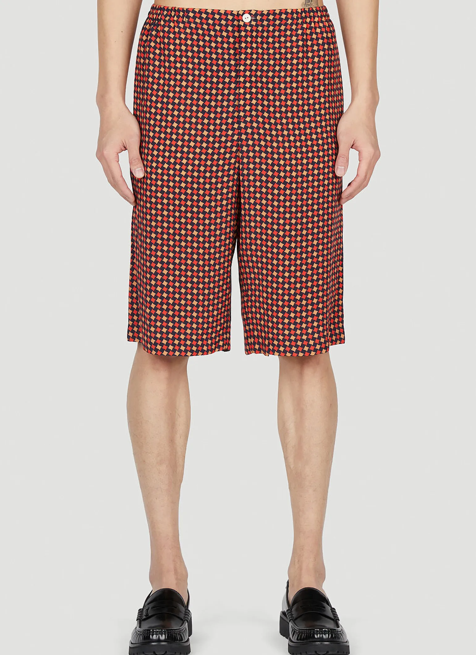 Geometric Print Shorts