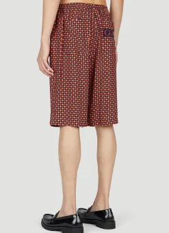 Geometric Print Shorts