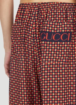 Geometric Print Shorts