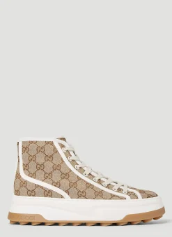 Gg Canvas High Top Sneakers