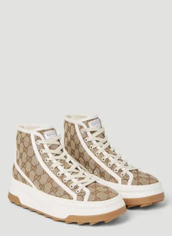 Gg Canvas High Top Sneakers