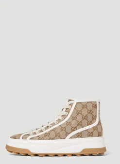 Gg Canvas High Top Sneakers