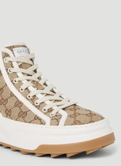 Gg Canvas High Top Sneakers