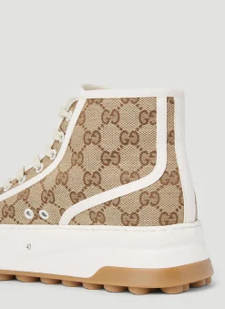 Gg Canvas High Top Sneakers
