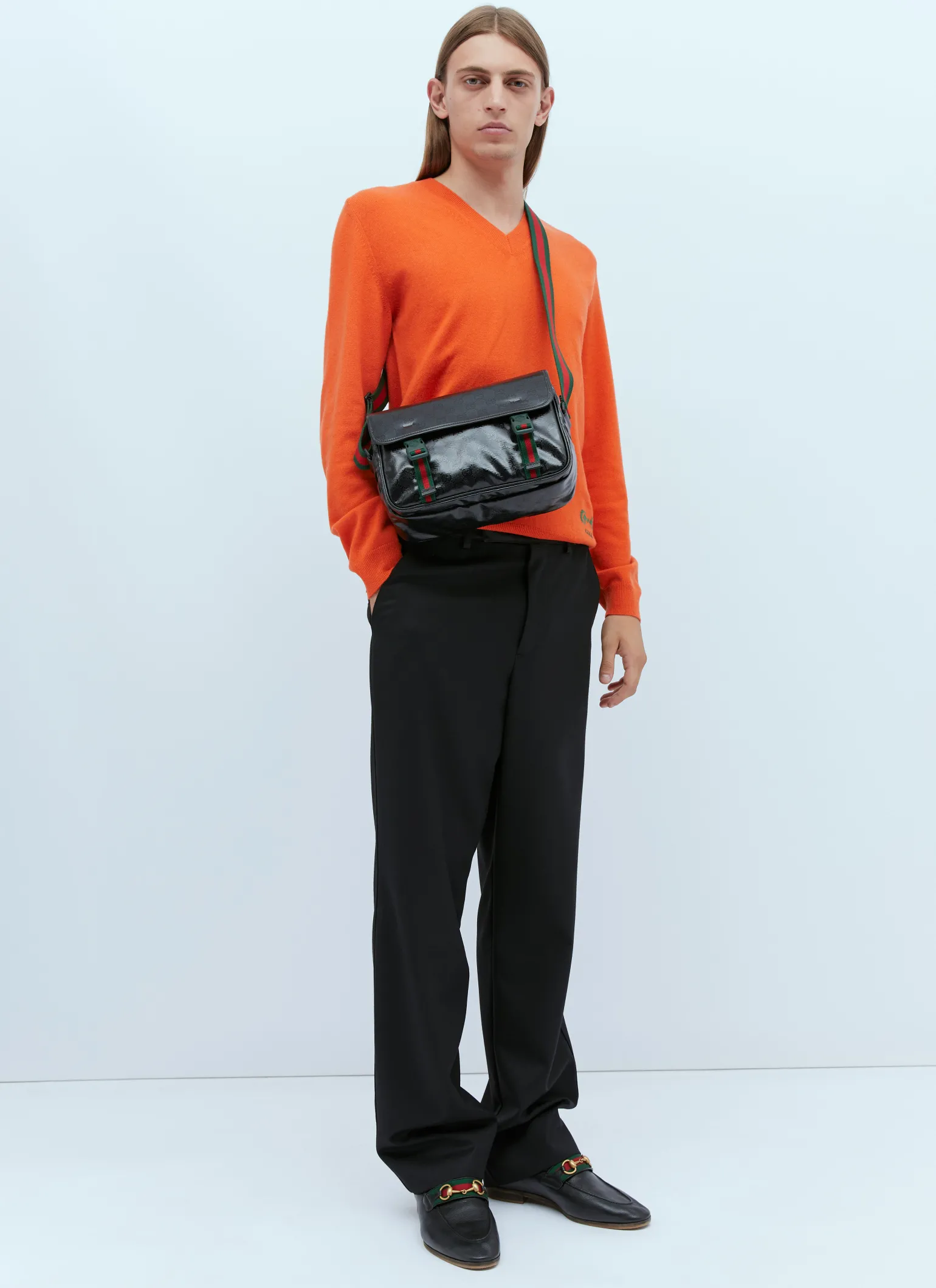 Gg Crystal Messenger Bag