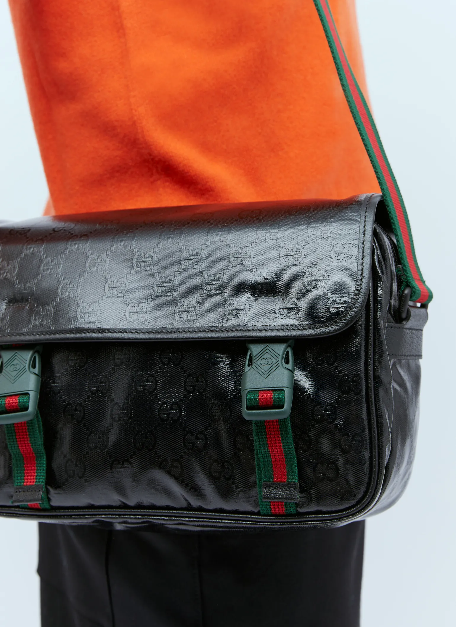 Gg Crystal Messenger Bag