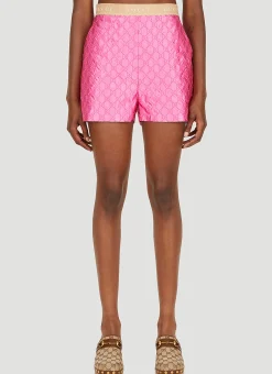 Gg Embroidered Shorts