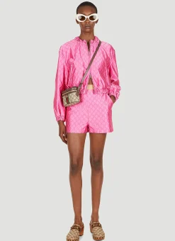 Gg Embroidered Shorts