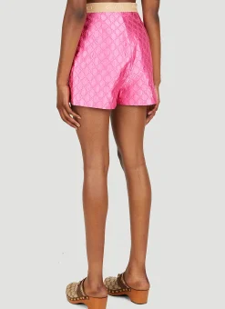 Gg Embroidered Shorts