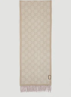Gg Jacquard Baby Scarf