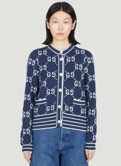 Gg Jacquard Cardigan