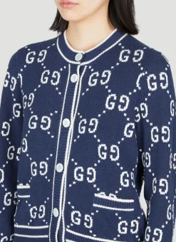 Gg Jacquard Cardigan