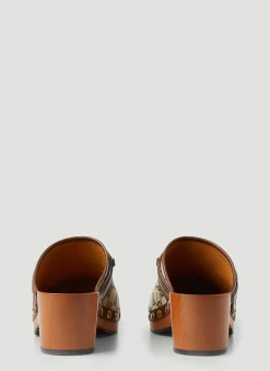 Gg Jacquard Clogs