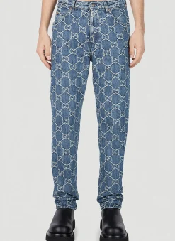 Gg Jacquard Jeans
