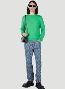 Gg Jacquard Jeans