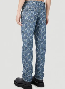 Gg Jacquard Jeans