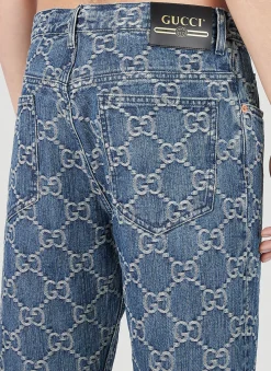 Gg Jacquard Jeans