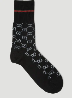 Gg Jacquard Socks
